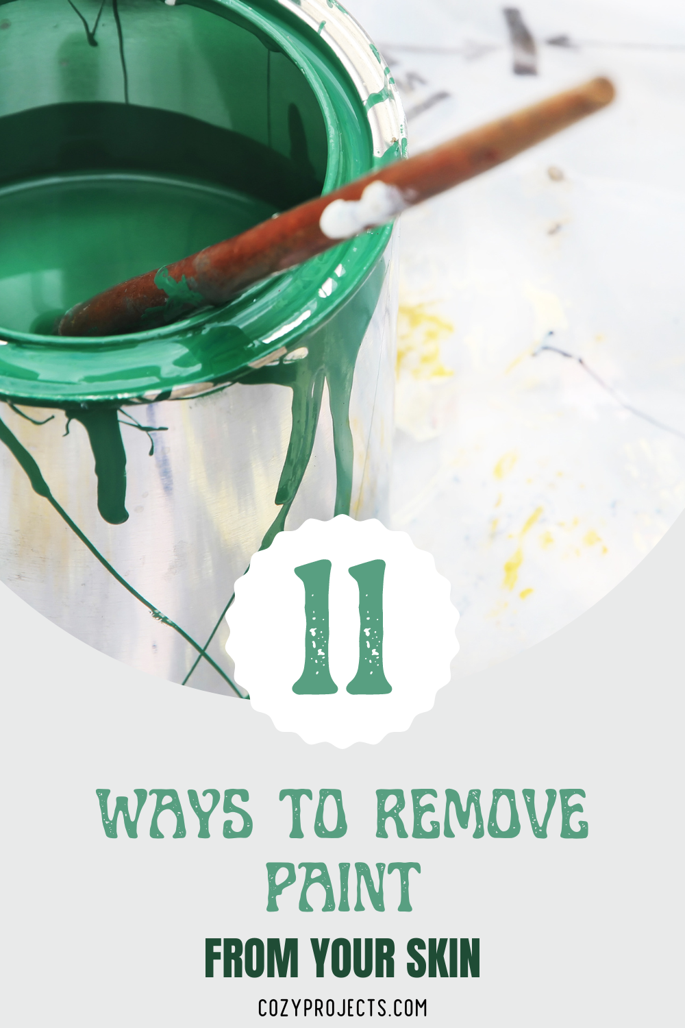 How to remove paint residue from your skin 11 ways to get rid of paint skin Cozy Projects
